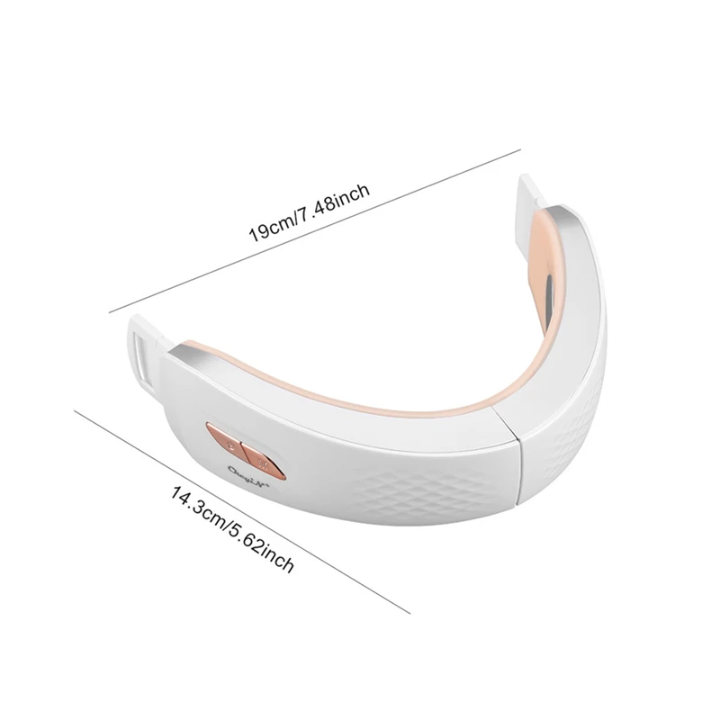 

EMS Chin V-Line Up Lifting Belt Electric Face Slimming Massager LED Photon Double Chin Remover Micro Current Skin Firming Beauty