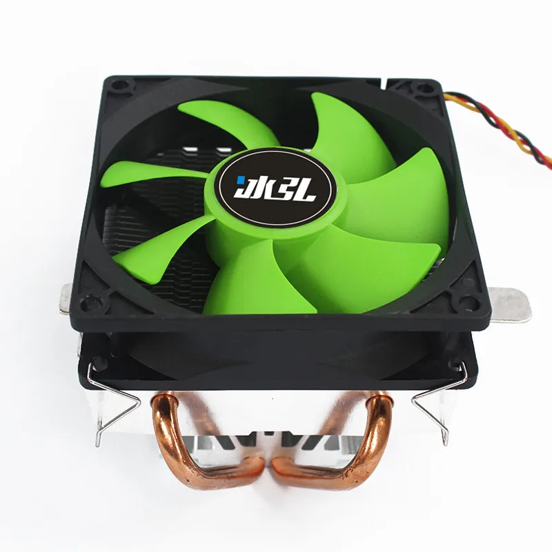 Кулер для процессора BINGHONG с 2 тепловыми трубками 90 мм RGB-подсветка LGA775 1151 1150 1155 FM1AMD