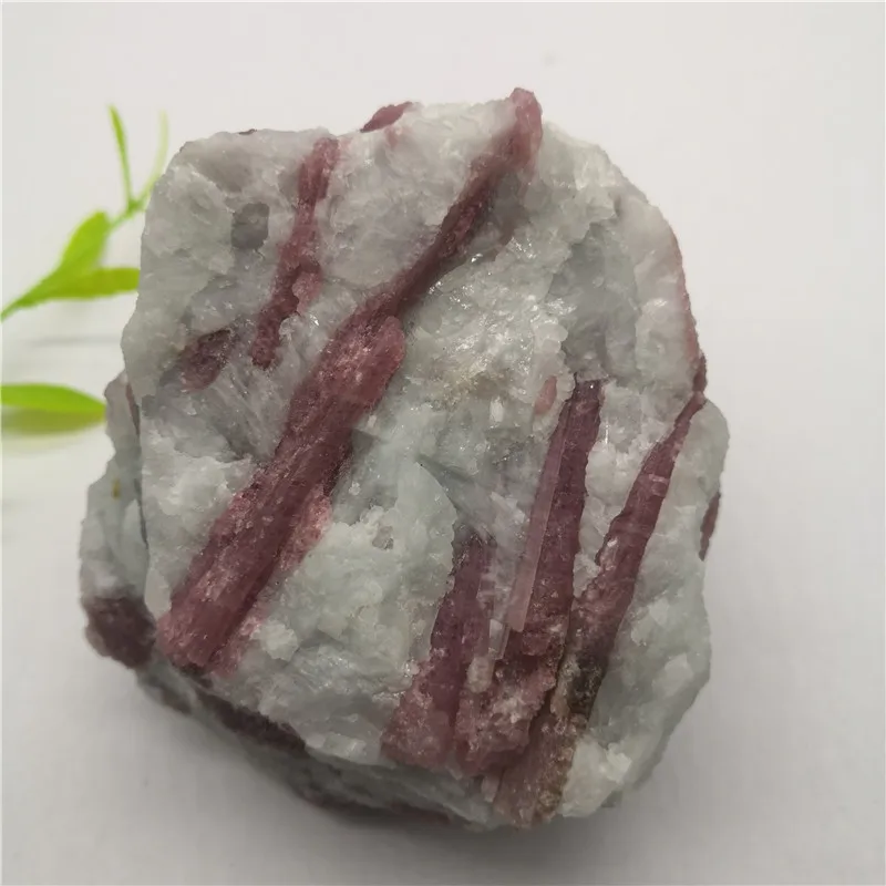 

very big !Natural Pink Tourmaline Specimen Healing CrystalsRed Tourmaline Watermelon Rough Stones 412g