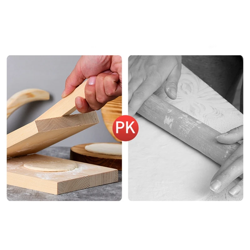 

Dough Pressing Tool Dough Presser Dumpling Skin Wood Dumpling Pressing Tool Dough Presser Dumpling Wrappers Presser