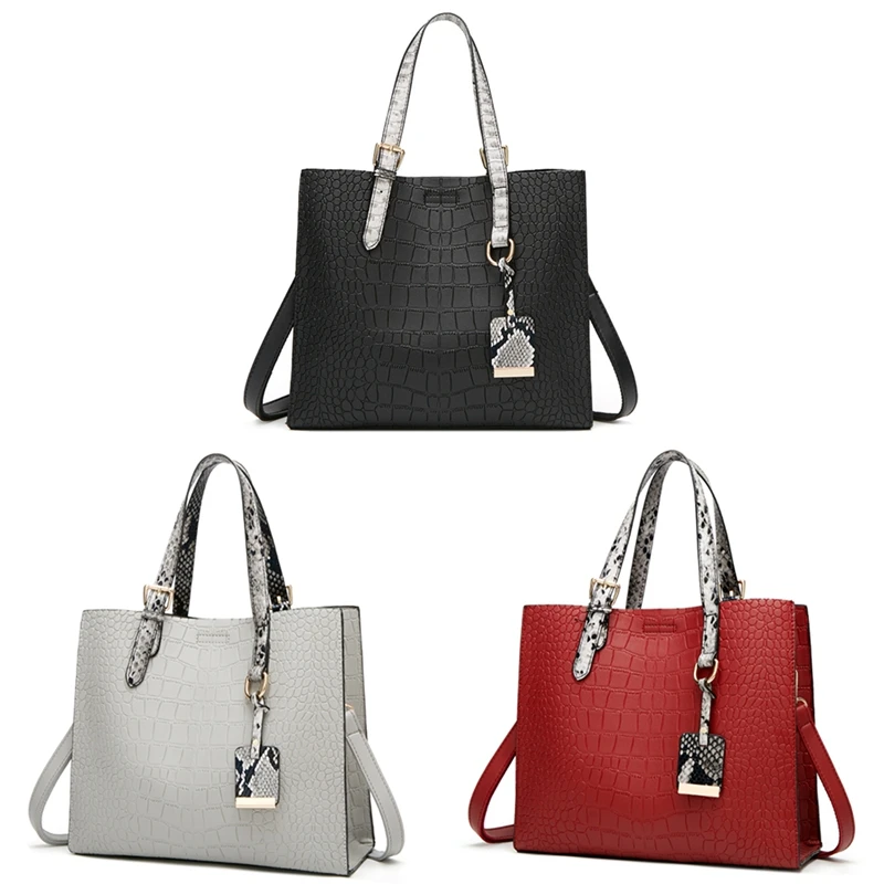 

Для женщин PU кожаная сумка большая кожаная Дизайнерская обувь; Большие сумки-шопперы для женщин класса Люкс сумка