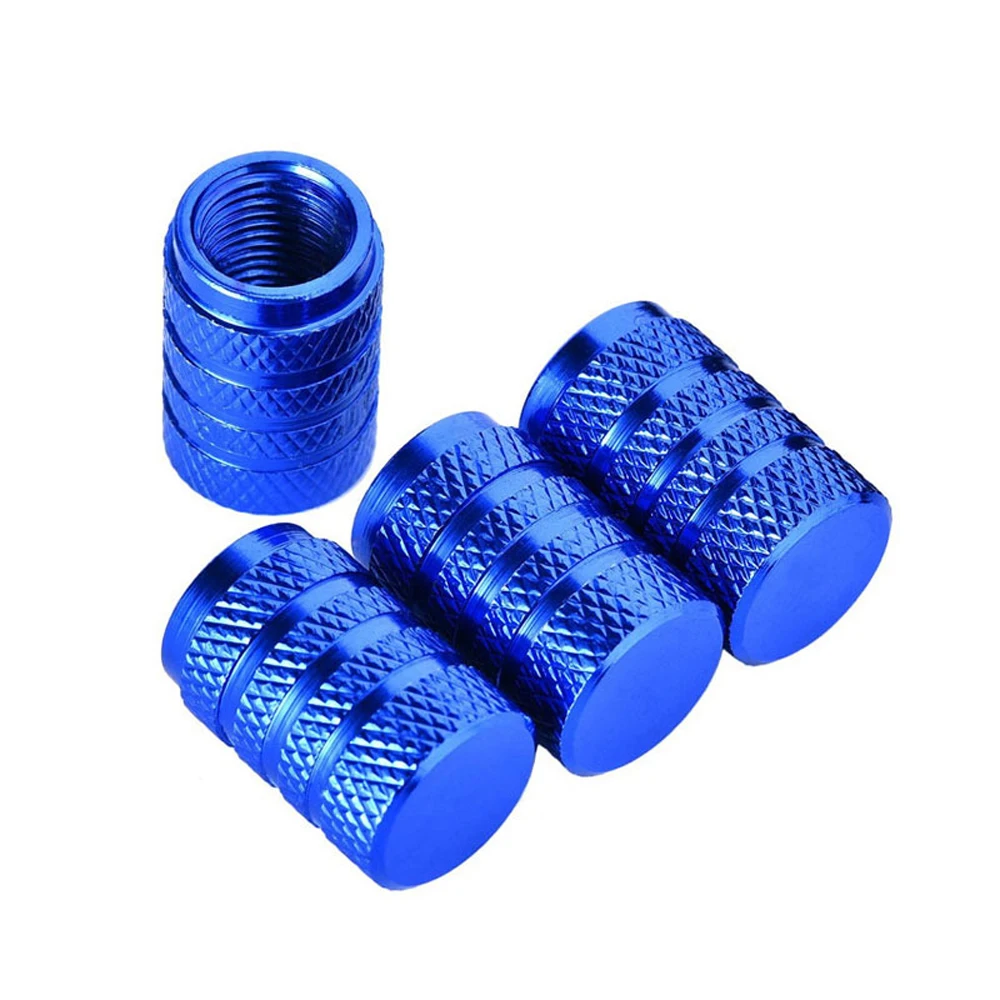 4 шт./лот колпачки для клапанов шин алюминиевые автомобильные пылезащитные