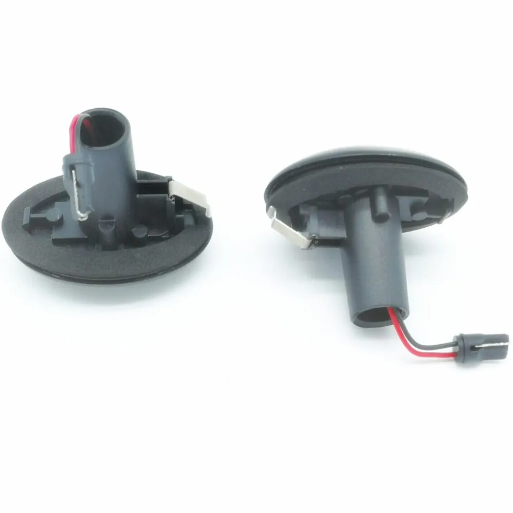 Krator 2 шт. копченые линзы передние янтарные светодиодные боковые габаритные огни