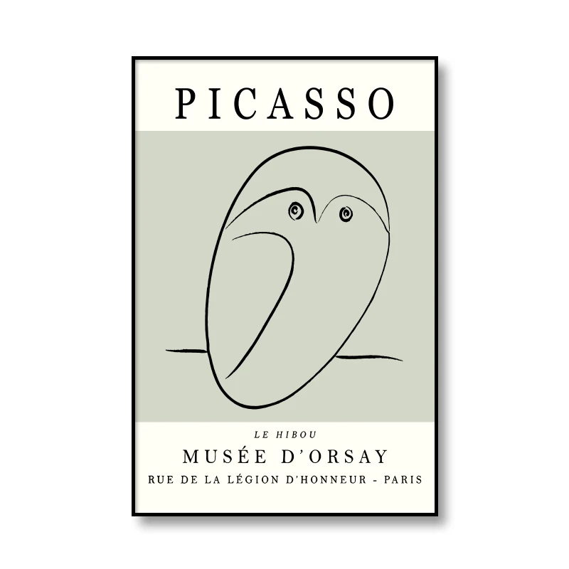 Абстрактная Картина на холсте Picasso Matisse с изображением фламинго лошади верблюда