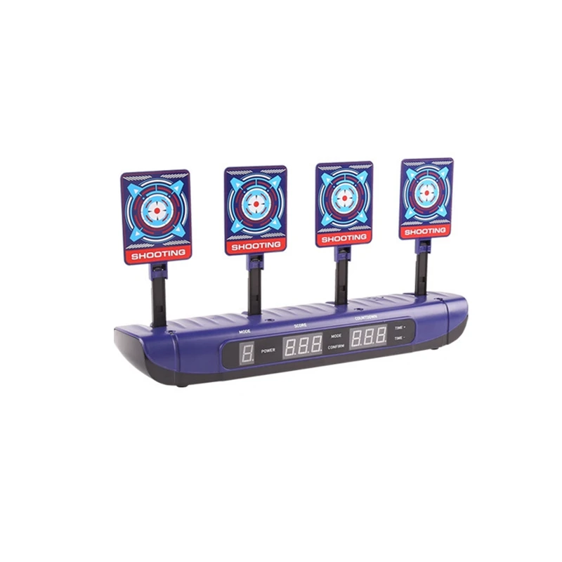 

Electric Automatic Scoring Target Toys Funny 4-Bit Target High Precision Auto Reset Calculate Scores Target Children Toy