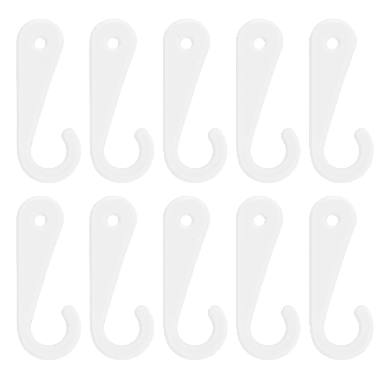 

500pcs Sock Display Hooks J-Hooks for Sock Underwear Hat Hanging
