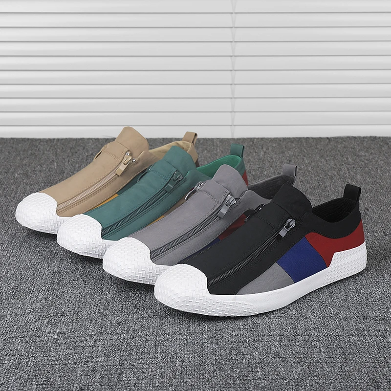 

SusuGrace 2020 New Men's Canvas Shoes Summer Outdoor Casual men's Sneaker Lightweight Fashion Breathable Flats Male Footwear Hot