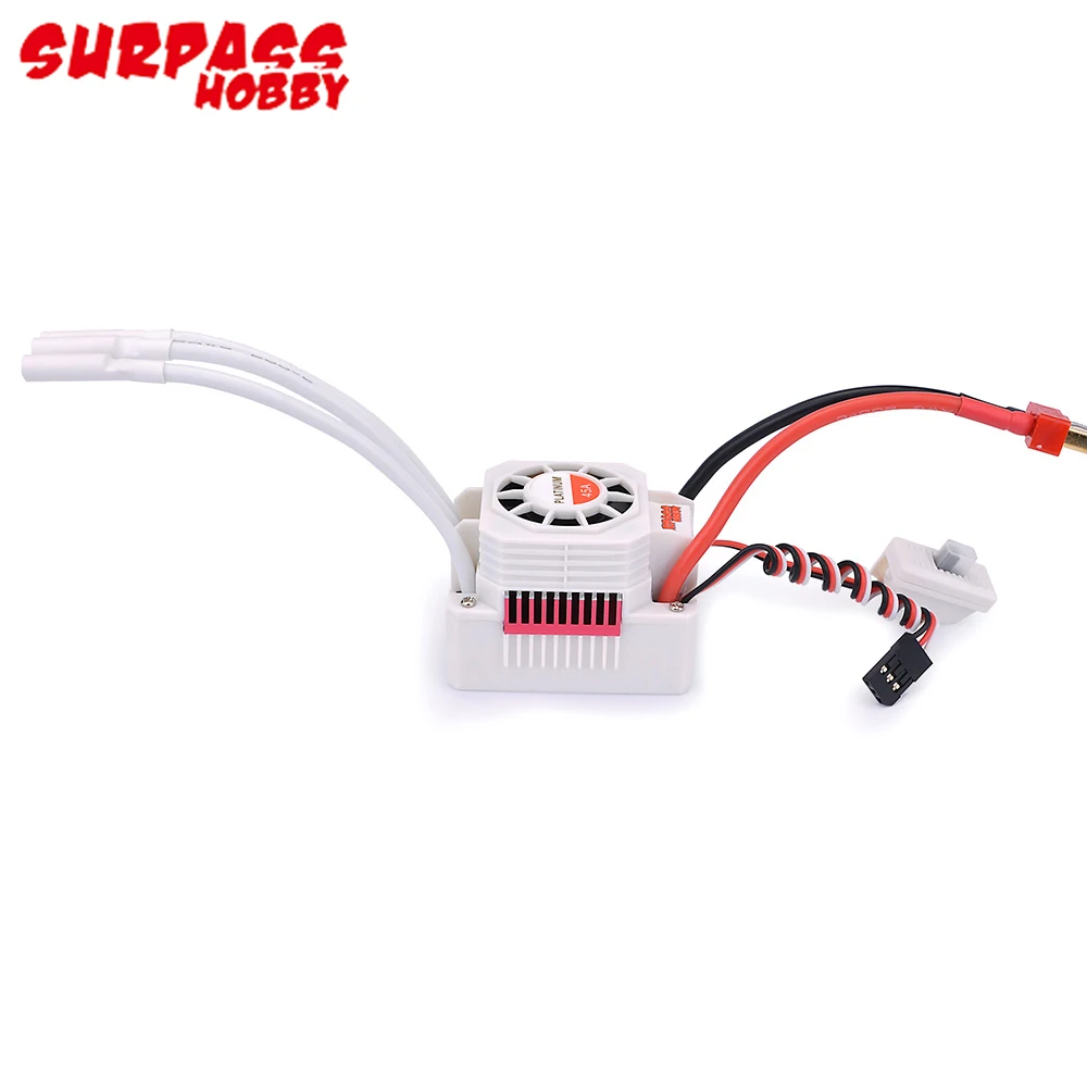 Водонепроницаемая машинка Surpass Hobby Platinum 45A/60A ESC для радиоуправляемых