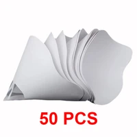 3d printer paper filter 50pcs lcd photocuring consumables uv resin accessories thicker paper funnel for wanhao anycubic elegoo