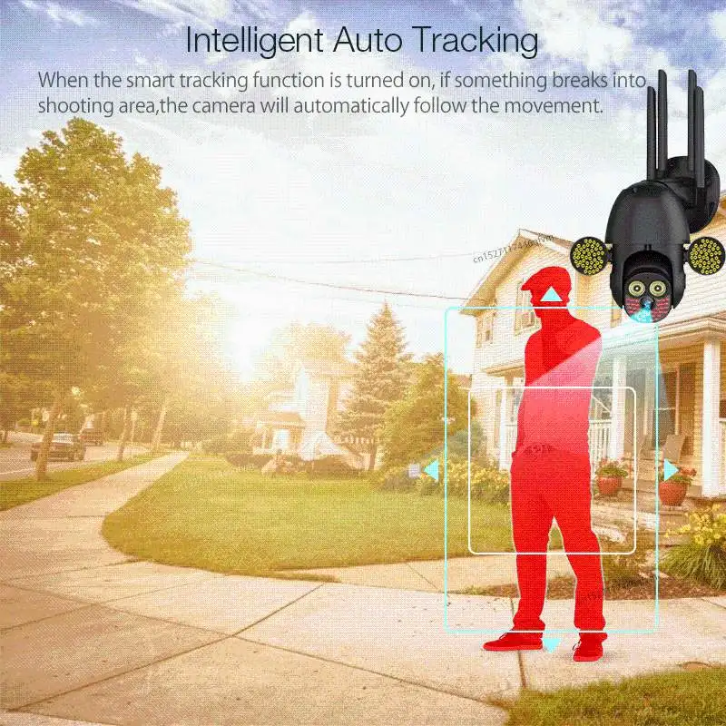 GUUDGO 1080P WI-FI IP Камера открытый Беспроводной Ночное видение PTZ умный дом