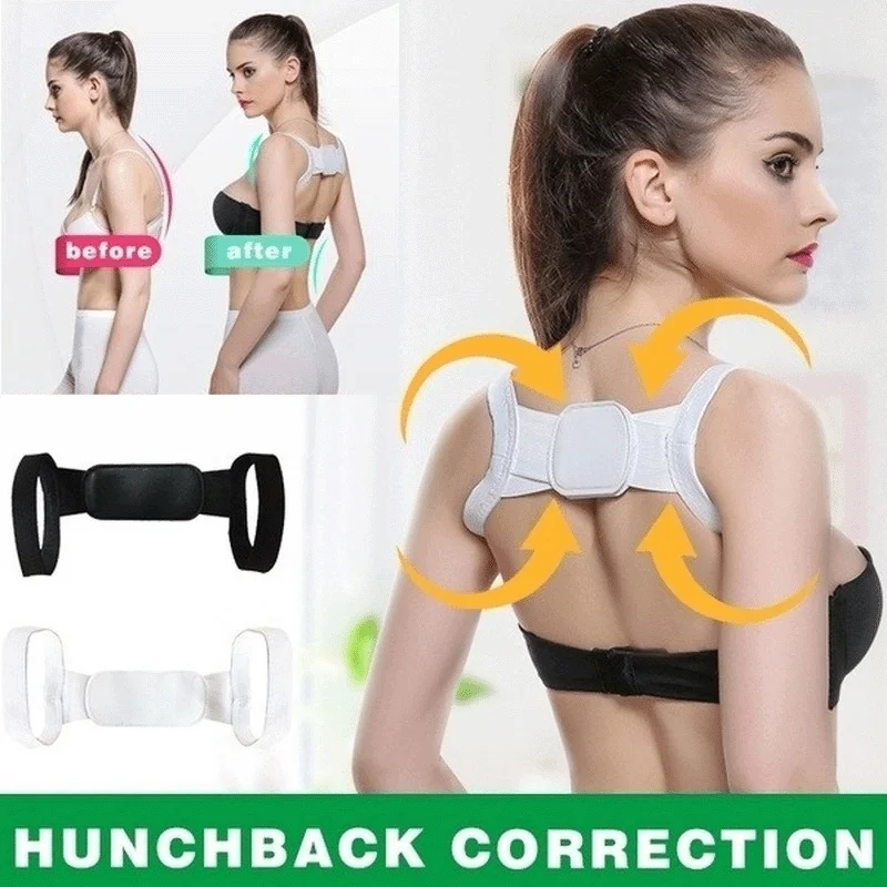 

ZITY Unisex Adjustable Body Posture Correction Belt Shoulder Back Support Brace Correction Belt For Young Child