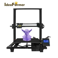 ideaformer giant new 3d printer big size fdm tmc2208 driver full metal printer 400400450mm 3d printer diy kit self assemble