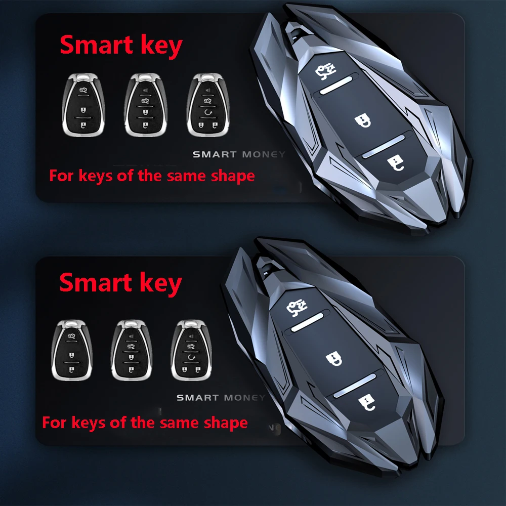 Автомобильный смарт-чехол для ключей чехол брелок Chevrolet Chevy Camaro Cruze Malibu Orlando