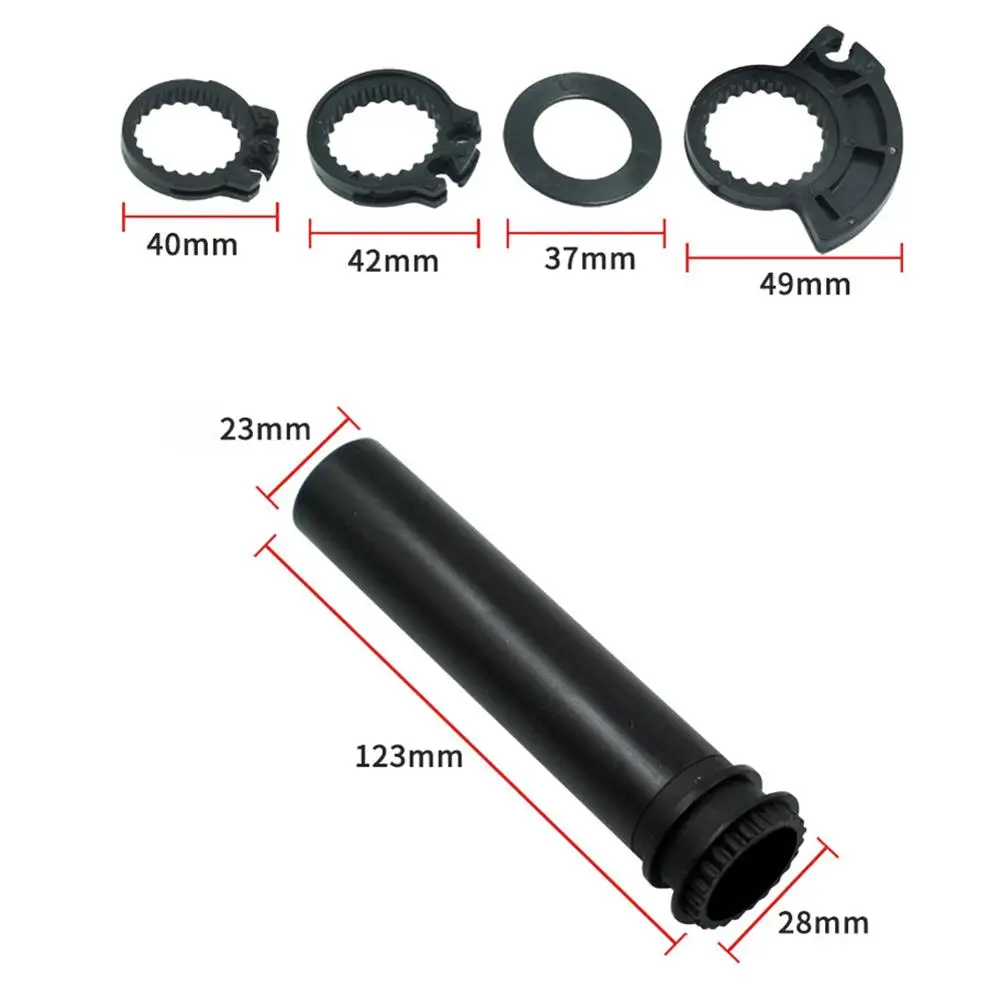 Универсальные пластиковые ручки для мотоцикла 22 мм поворот дроссельной заслонки