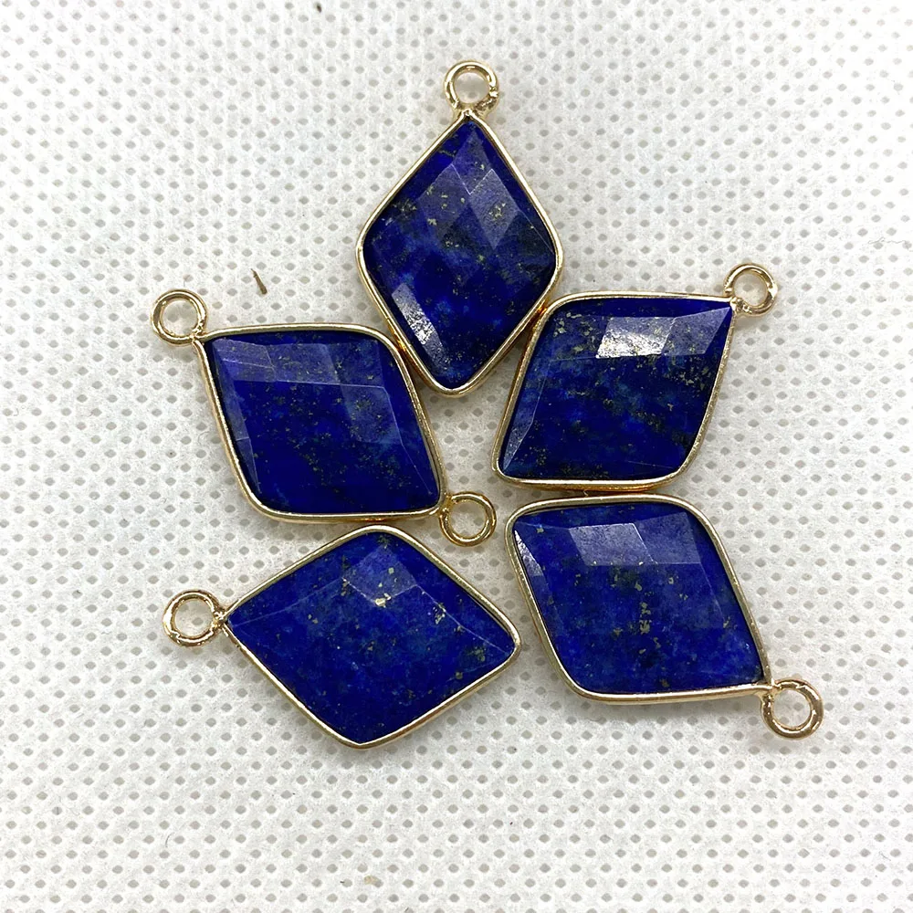 2 _ натуральный камень белый кристалл оникс квадратный Нежный кулон для