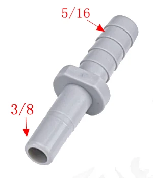3l8x5l16 DM быстрый соединитель для пива и газового шланга 3/8*3/8& 5/16*3/8 быстрый соединитель - Цвет: 3l8x5l16