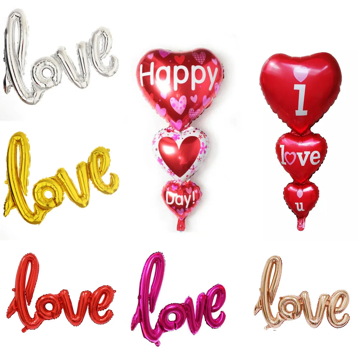 1 шт./компл. 32 дюймов воздушные шары из фольги с надписью любовь шампанское шар