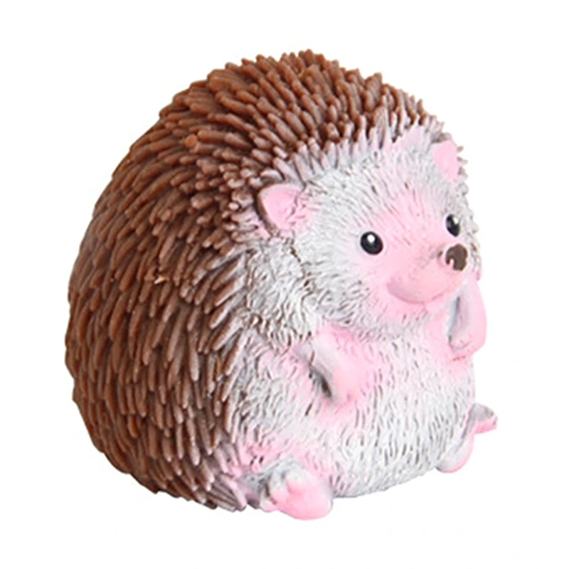 

03KD Toy Figure Hedgehog w/ Squishy Surface Stress-proof Fidget Ball for Hand Therapy