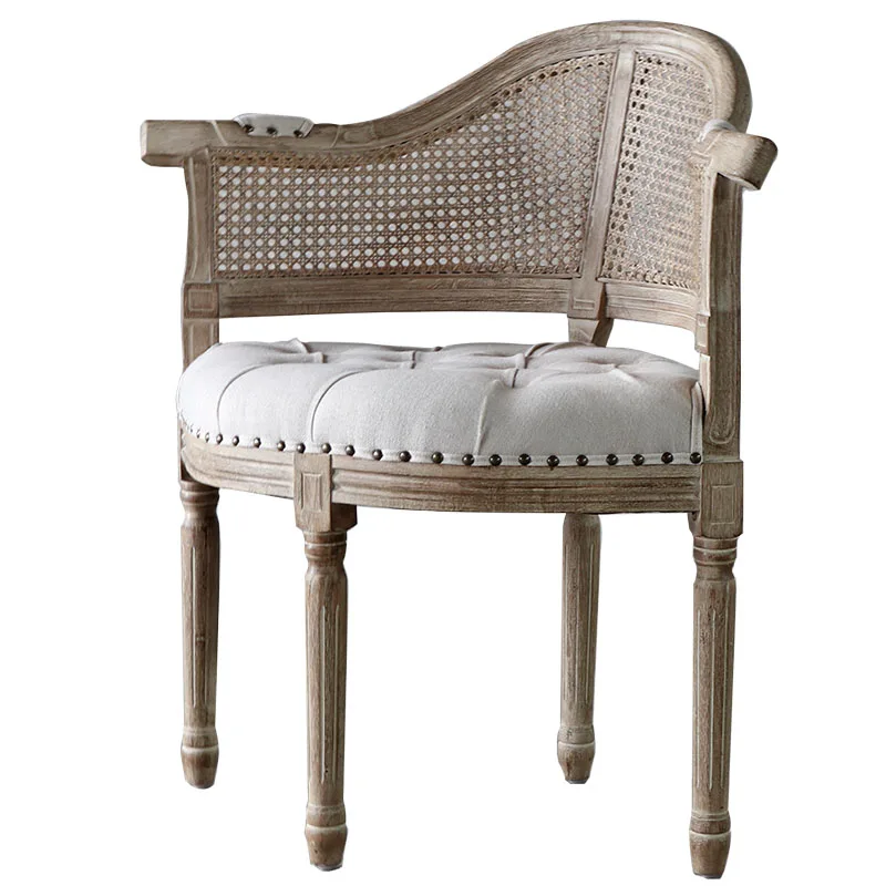 Луи Мода кафе стулья старый стул Американский светильник роскошный Ретро