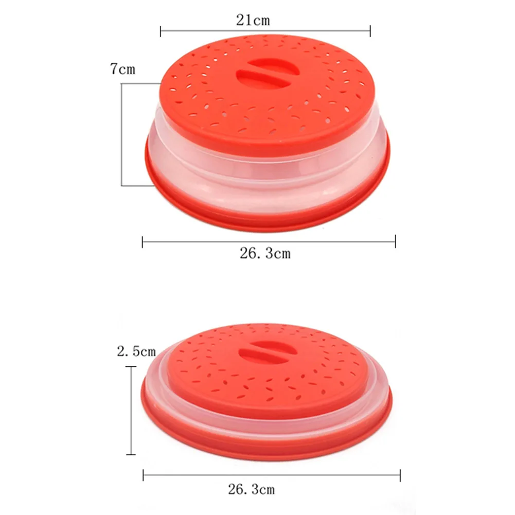 

Folding Microwave Oven Cover Folding Microwave Plastic Cover Kitchen Supplies kitchen tools Accessory