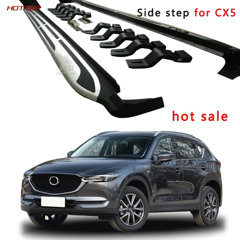 Новое поступление для Mazda CX5 2020 боковые ступенчатые педали отличный алюминиевый