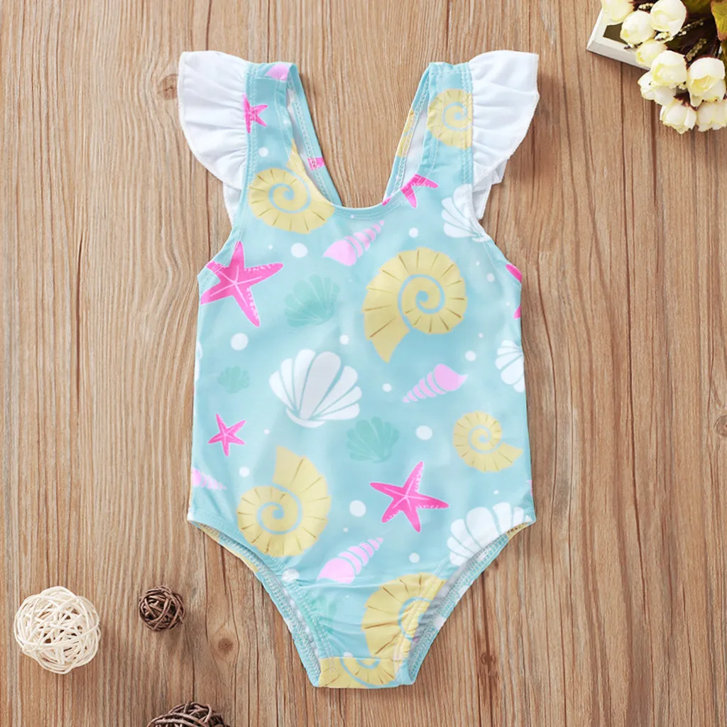 

2021 New Toddler Kids Baby Girls Flower Bikini Swimwear Swimsuit Bathing Suit Beachwear Vogue Children's Swimsuit Baby Clothes