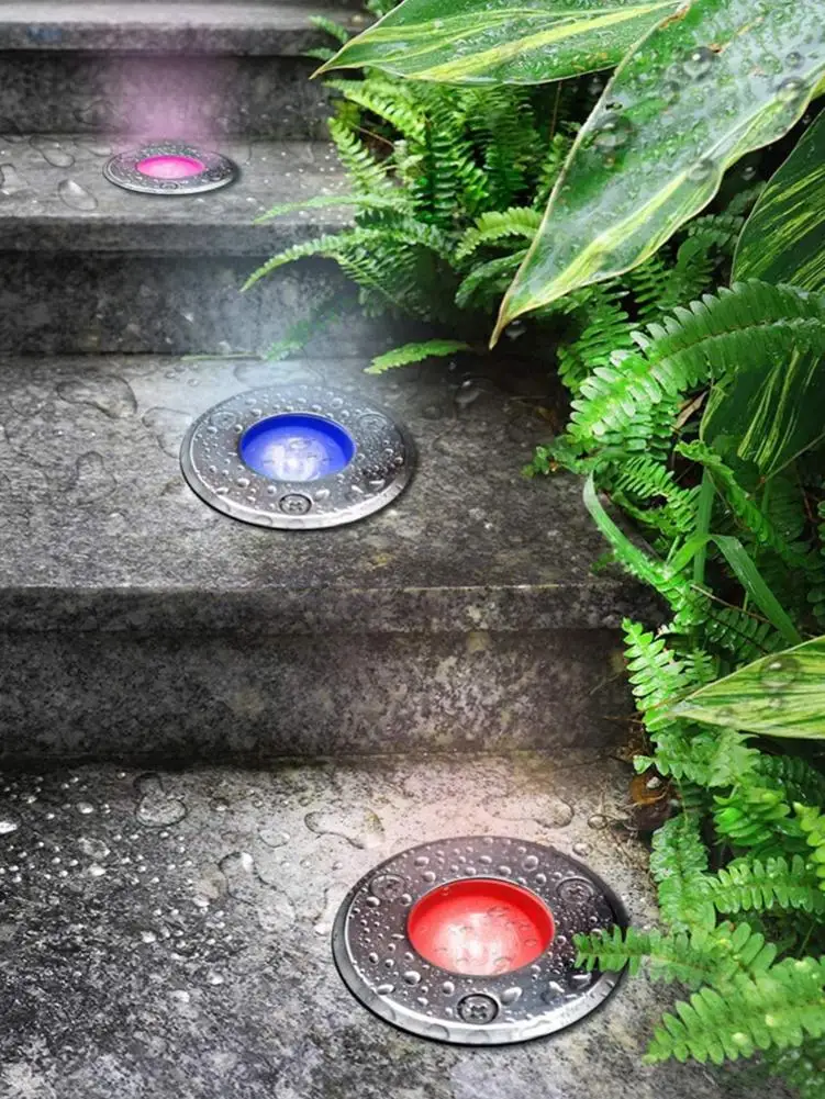 

LED Underwater Light RGB Waterproof Anti-corrosion Floodlight Lamp For Fountain Aquarium Swimming Pool Pool Light Nicho Outdoor