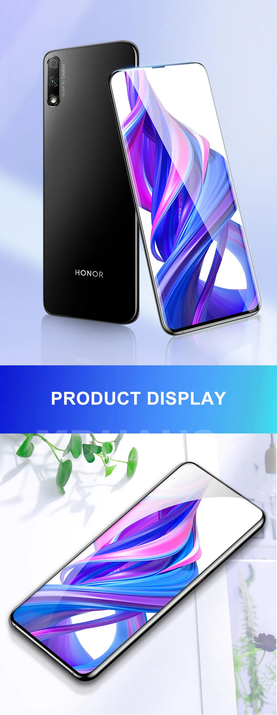 9D полное Защитное стекло для Honor 9X 8X 8A 8C 20 20i 10i 9i Honor V20 V10 V9 Play закаленное защитное стекло для экрана