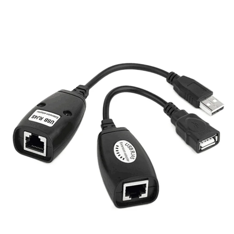 

Переходник USB 2.0 (штекер)/RJ45 (разъем), Для сетей Cat6, Cat5, Cat5e, LAN, Ethernet