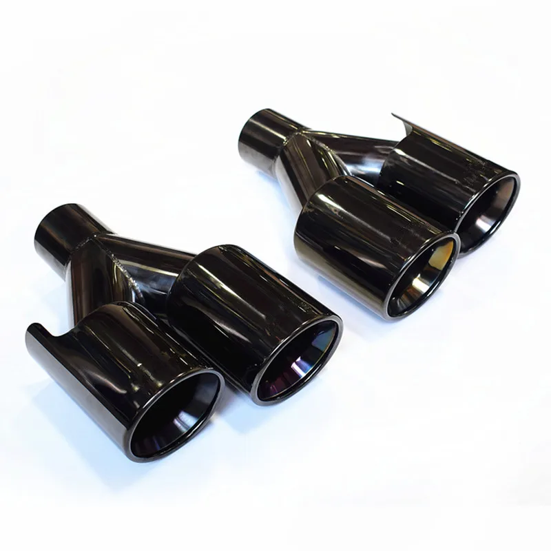 1 шт. титановый черный 60 мм вход M Логотип производительность нержавеющая сталь