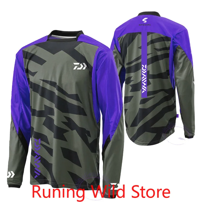 

Весна 2022, вело-Джерси для рыбалки, одежда для рыбалки против комаров, осенняя рубашка с длинным рукавом и защитой от УФ-лучей, быстросохнущая...