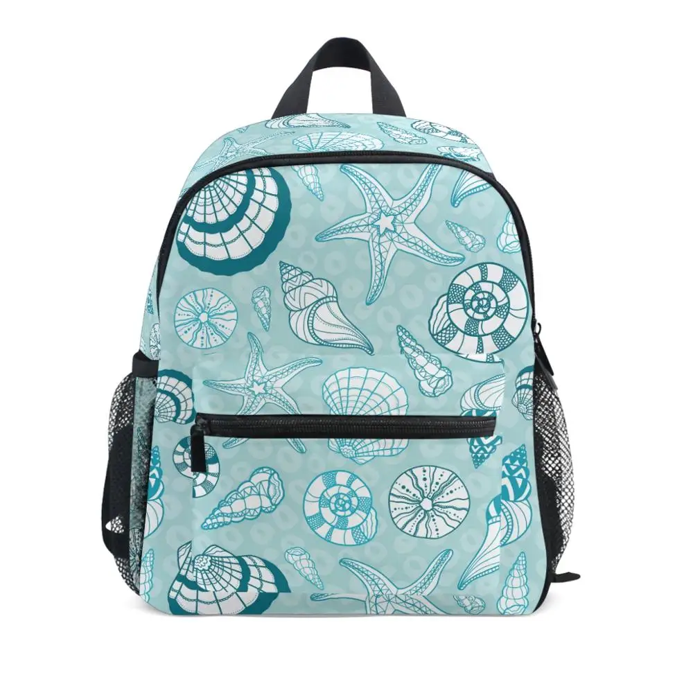 Школьная сумка Colorul shelles Starfish On Bubbles для девочек и мальчиков, ортопедический рюкзак, детские школьные сумки, школьные сумки для студентов, ... от AliExpress WW