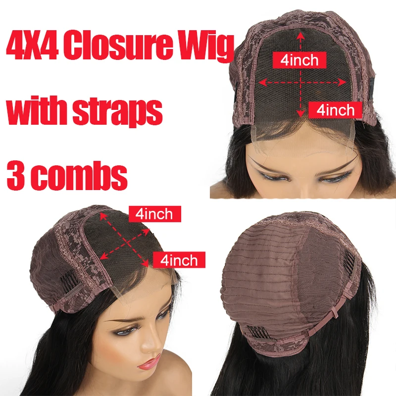 

Piexie Short BOB Brown Curly Human Hair Wigs For Women Preplucked Remy Hair Brazilian 4X4 Lace Closure Wigs With Baby Hair