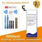 Аккумулятор для Samsung Galaxy Note 5, N9200, N920t, N920c, Note5 4900, N9208, мобильный телефон мА  ч
