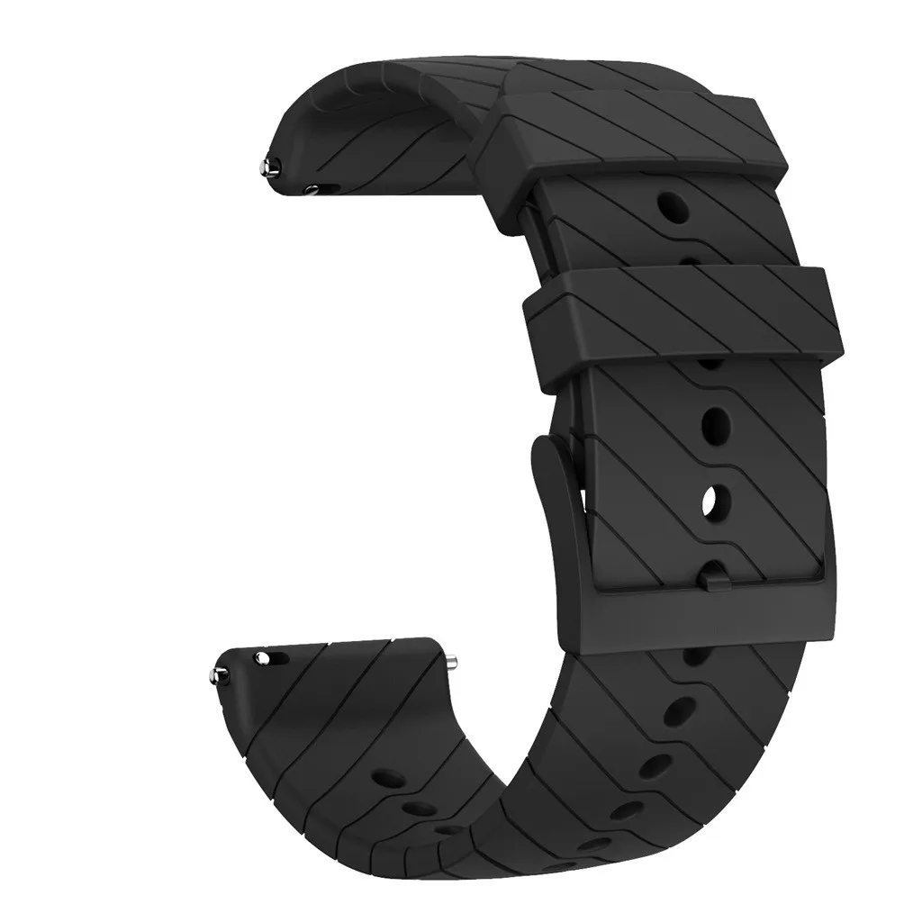 Спортивный мягкий силиконовый сменный ремешок OTOKY для Suunto 9/9 Baro медный часов