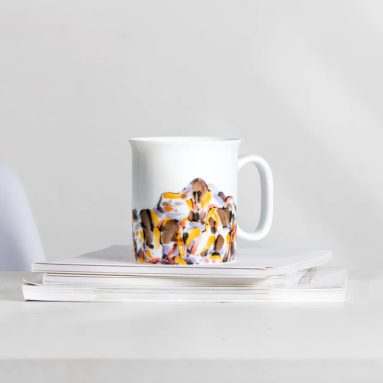 

Luxury Office Mug Simple Ceramic Creative Mug for Couple Modern Porcelain Coffee Travel Tazas Para Cafe Drinkware OO50MK