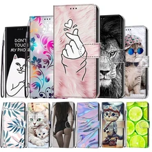 Flip Case For Xiaomi Redmi Note 8 Pro 7 8T note4 4X Phone Case Leather Wallet Book Cute Cat Cover For Redmi 8 8A 7 7A 4 4X Cases