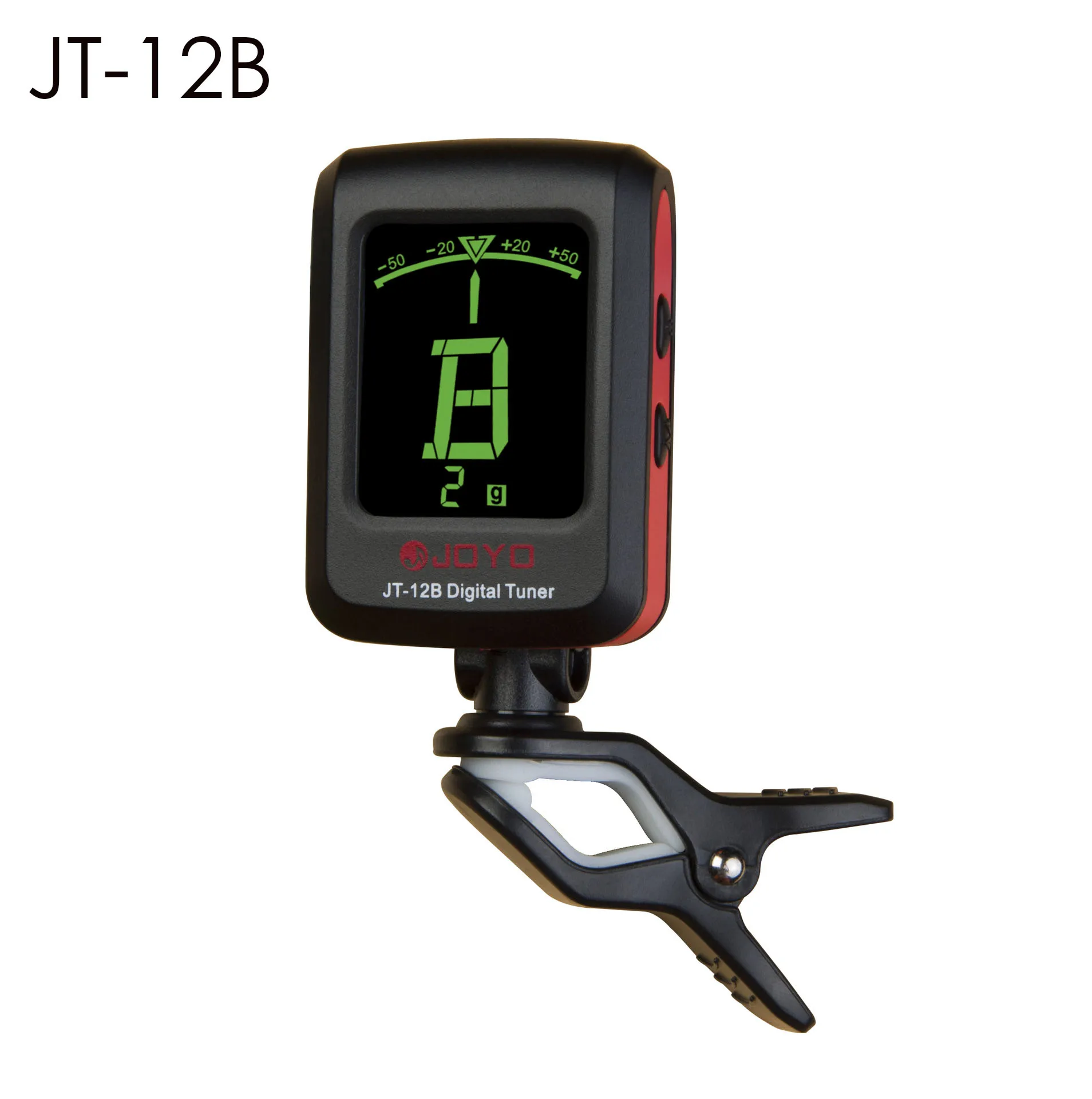 JOYO Mini Digital LCD Clip on Tuner for Guitar Bass Violin Ukulele Guitarra Part Accessories 360Degree Rotatable Sensitive | Спорт и