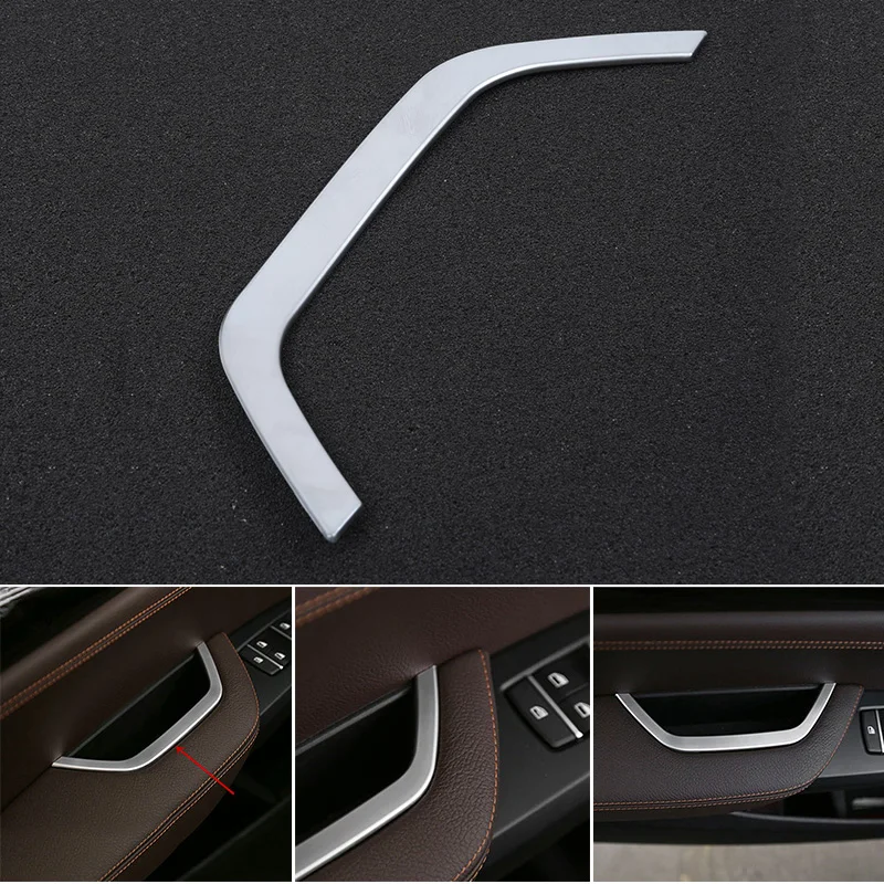 

Car Interior Door Handle Storage Decor Cover Trim For BMW X3 F25 2011-2017 Left Hand Accessories Decorative Stickers