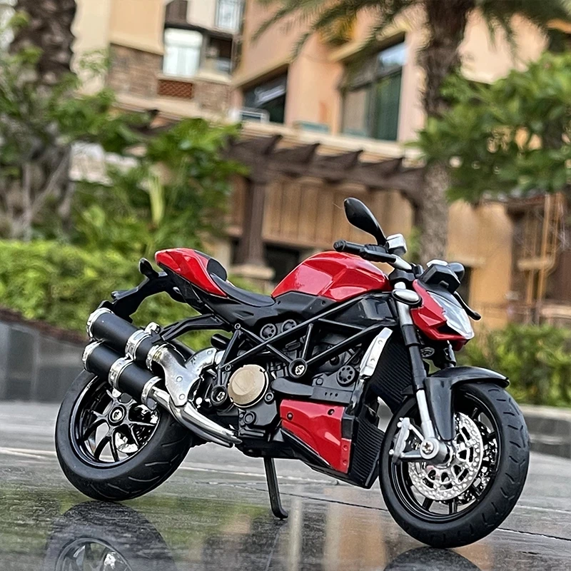Литые гоночные мини-модели из сплава Ducati-Streetfighter 1:12 коллекционные подарки