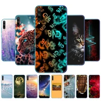 for honor play 3 case 6 39 inch soft silicon tpu back cover case for honor play 3 coque etui bags bumper ask al00x flower rose