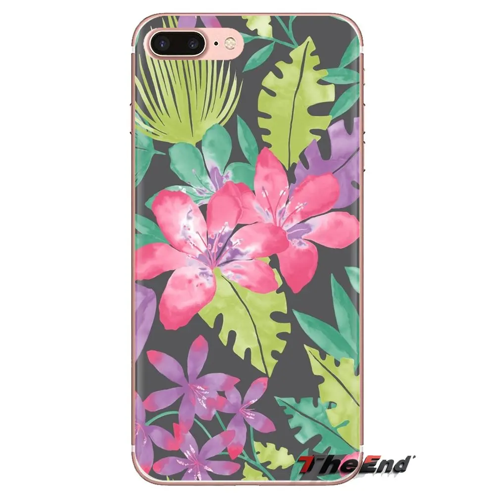 Мягкий чехол из ТПУ с рисунком Тропической птицы для iPhone XS Max XR X 4 4s 5 5S 5C SE 6 6S 7 8 Plus