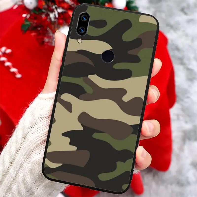 

Camouflage Pattern Camo Army Phone Case For Xiaomi Redmi note 7 8 9 t k30 max3 9 s 10 pro lite