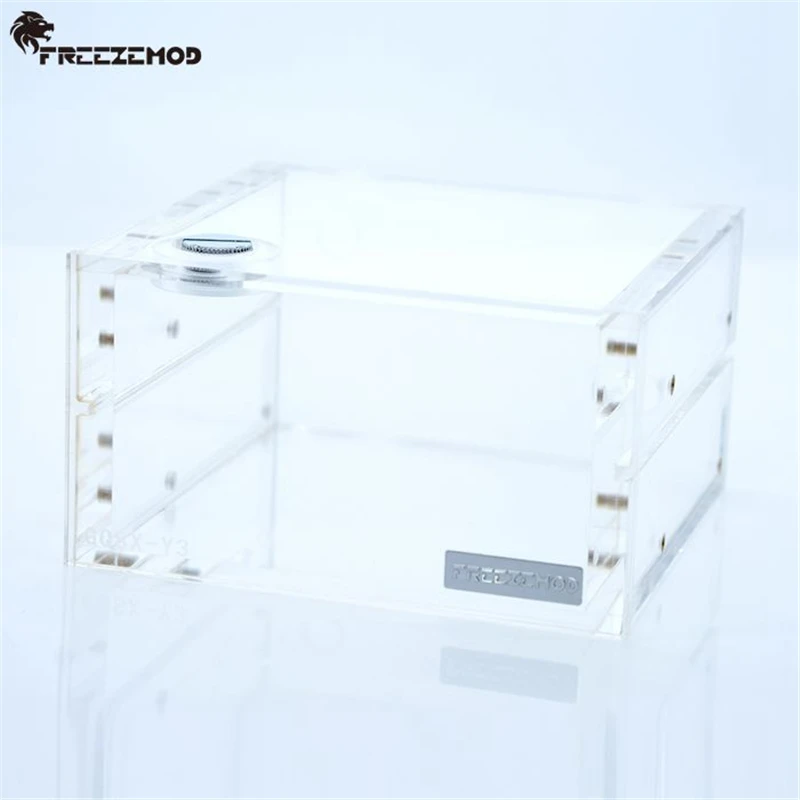 Tanque de Água Refrigerador de Água Freezemod Acrílico Transparente Dupla Unidade Óptica Computador Industrial. Gqsx-y3