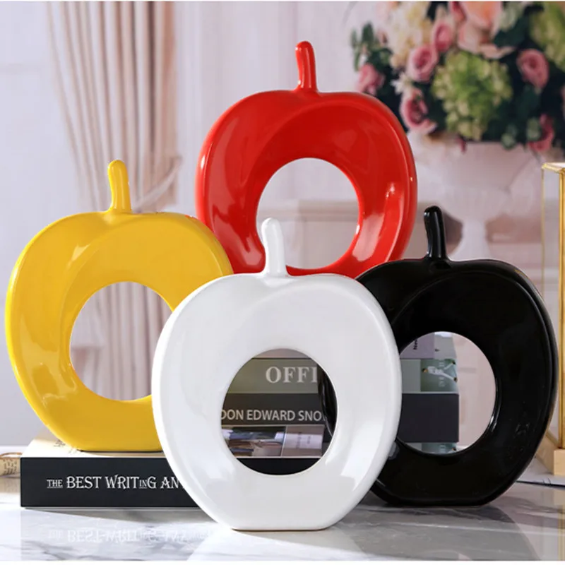 Декора керамической apple дизайн элегантный украшения свадьба керамические стол