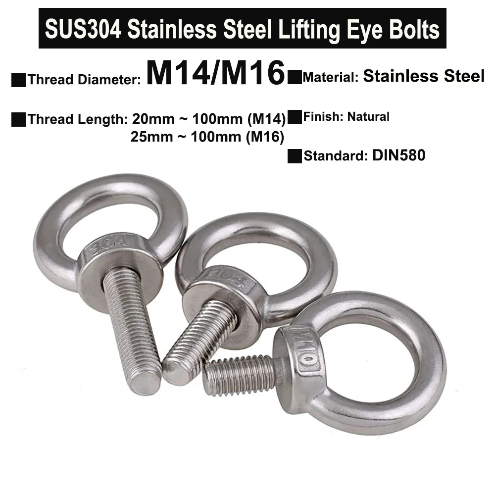 

2 шт./1 шт., болты с наконечником из нержавеющей стали