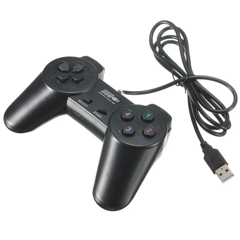 Wired USB 2.0 10 Keys Game Controller Gamepad Joystick Joypad for PC Laptop Computer XP Vista Windows 7 Pad Controle | Электроника