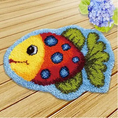 DIY ковер милый котенок крючок наборы 3D вязание крючком украшение набор подушек