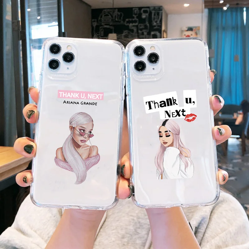 Чехол для IPhone 12 11 Pro XS Max X XR 6 7 8 Plus SE2020 модный прозрачный мягкий чехол из ТПУ |