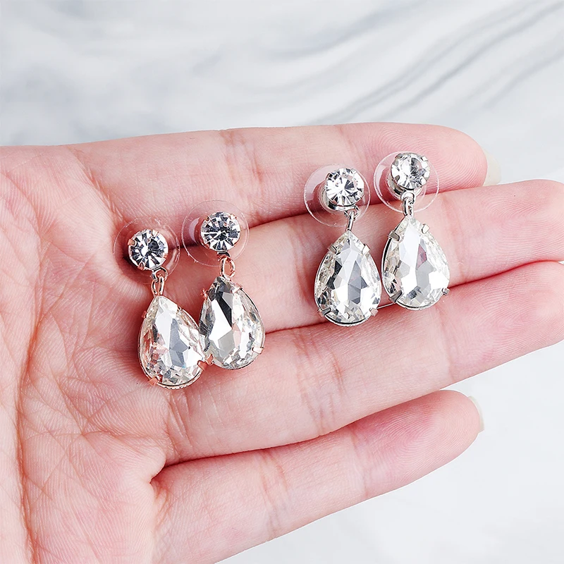 Женский Свадебный комплект из ожерелья и серег Miallo ожерелье с открытой спиной